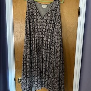 Michael Kors Brown and Tan Dress